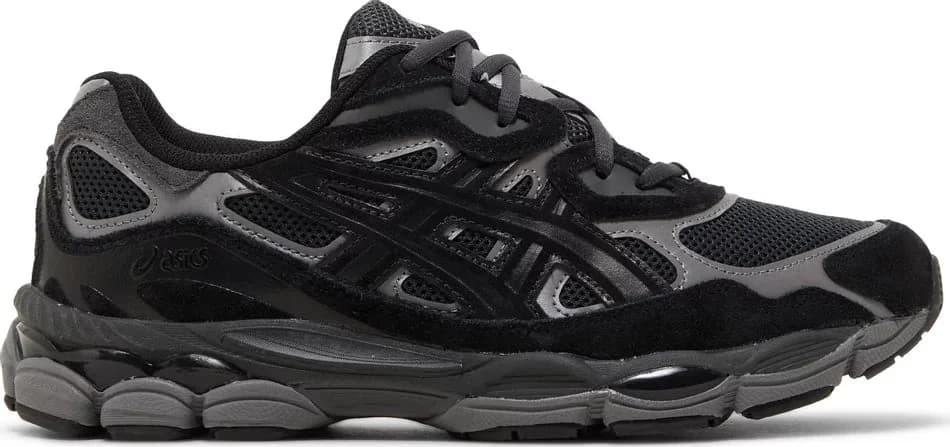 Asics Gel NYC Graphite Grey Black — vue 1