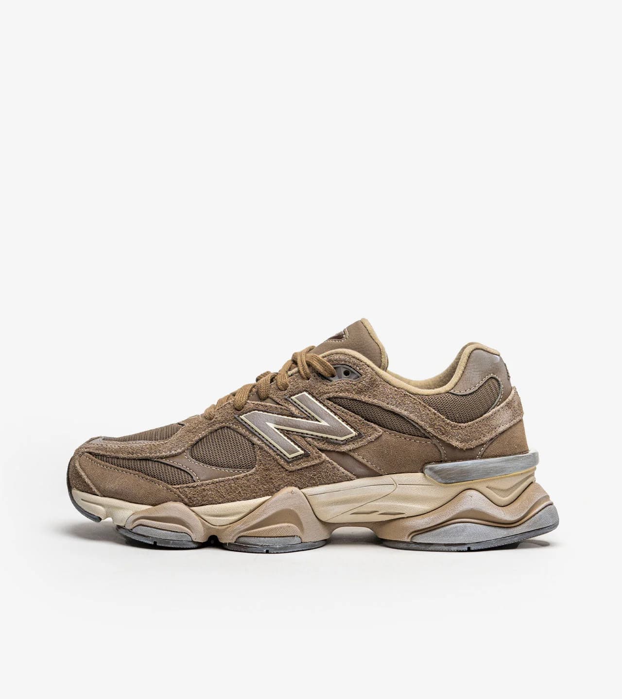 New Balance 9060 Mushroom Timberwolf — vue 1