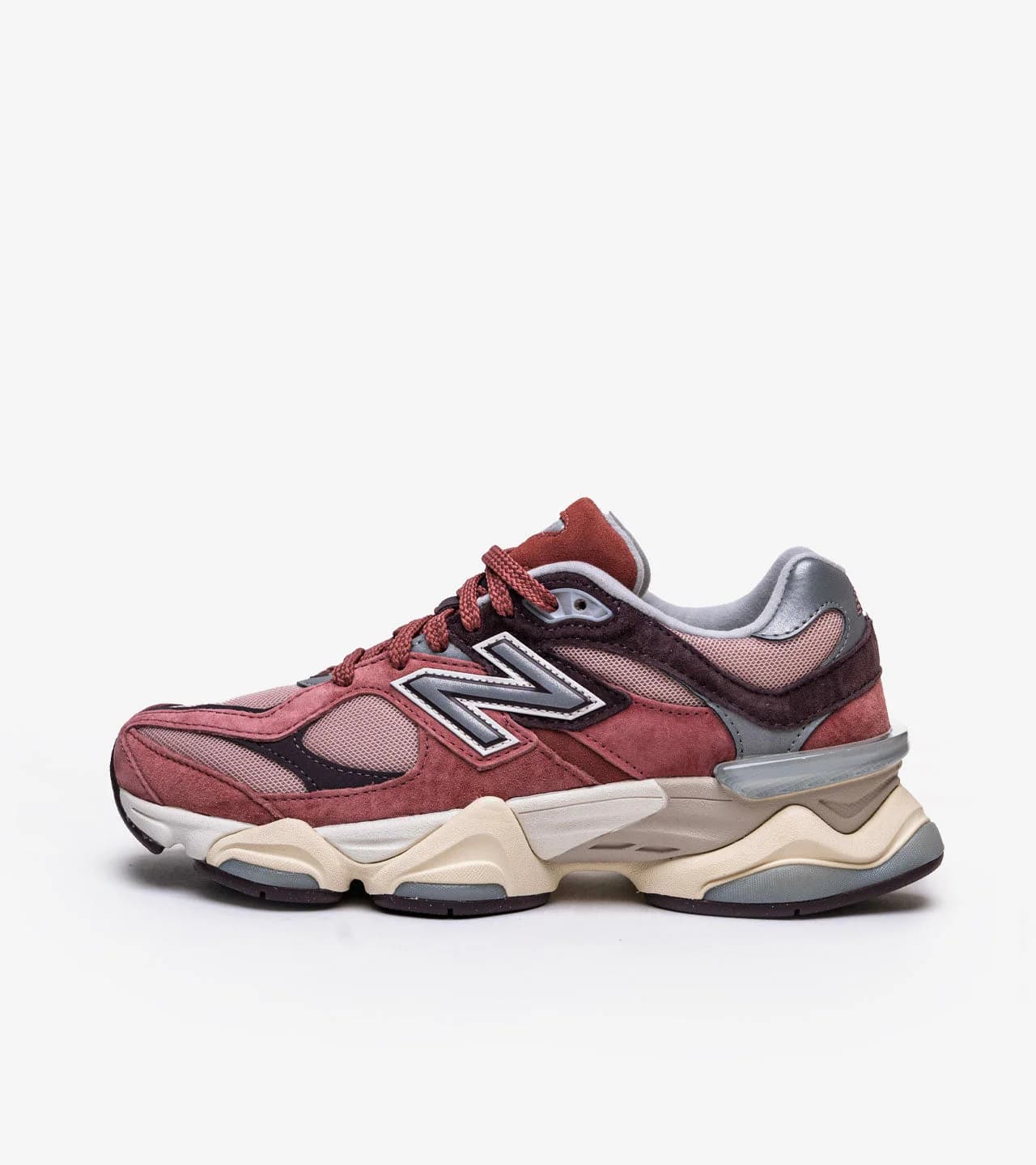New Balance 9060 Sea Salt Cherry Blossom — vue 1