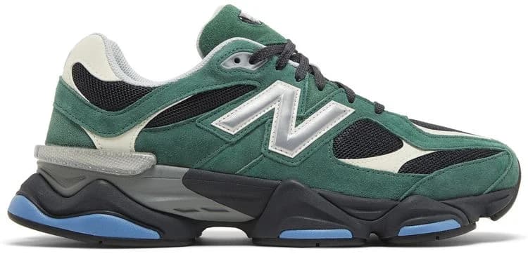 New balance 9060 Team Forest Green — vue 1