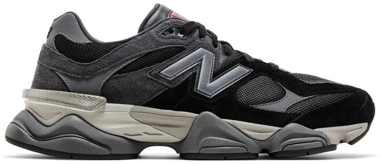 New Balance 9060 Black Castlerock — vue 1