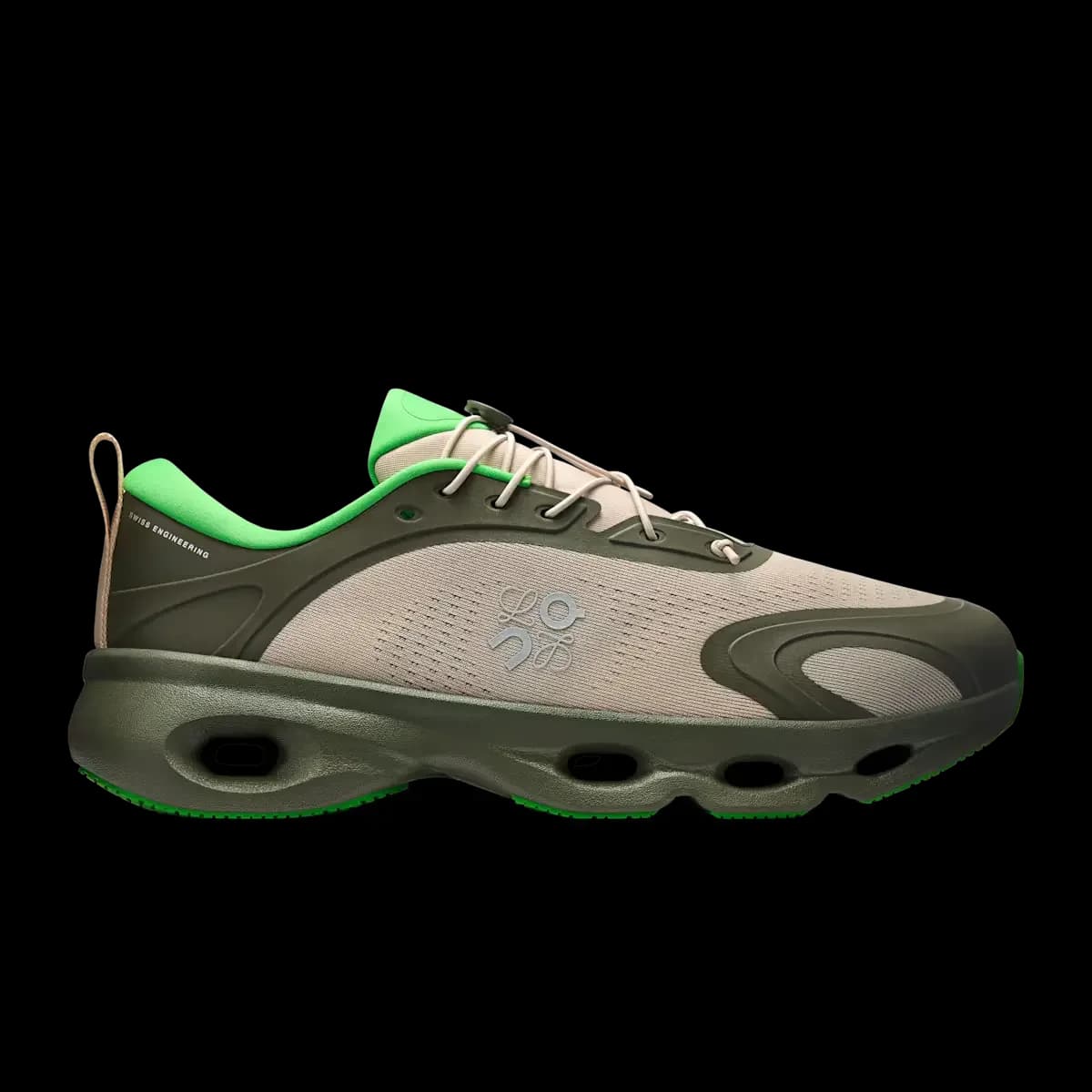 Cloudsolo Loewe — Kaki Green Sand — vue 1