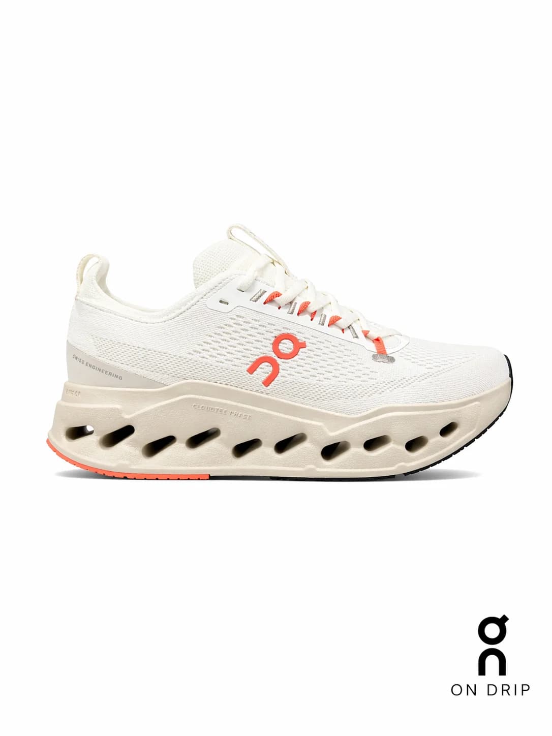 Cloudsurfer orange and white — vue 1