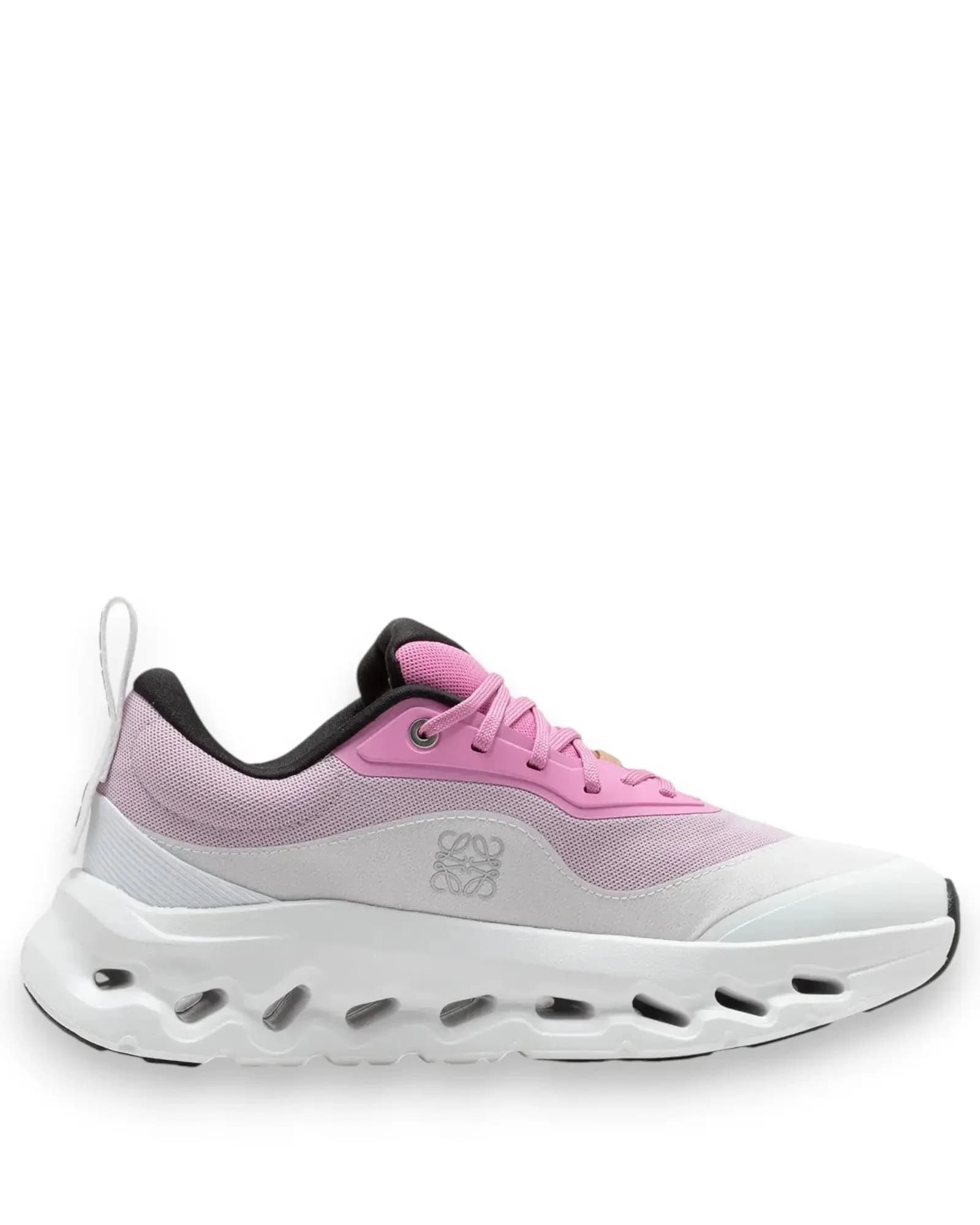On Cloud × Loewe — Cloudtilt Blanc et Rose — vue 1