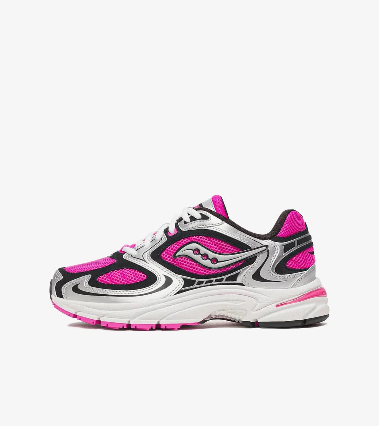 Saucony Grid Jazz 9 Pink Silver — vue 1