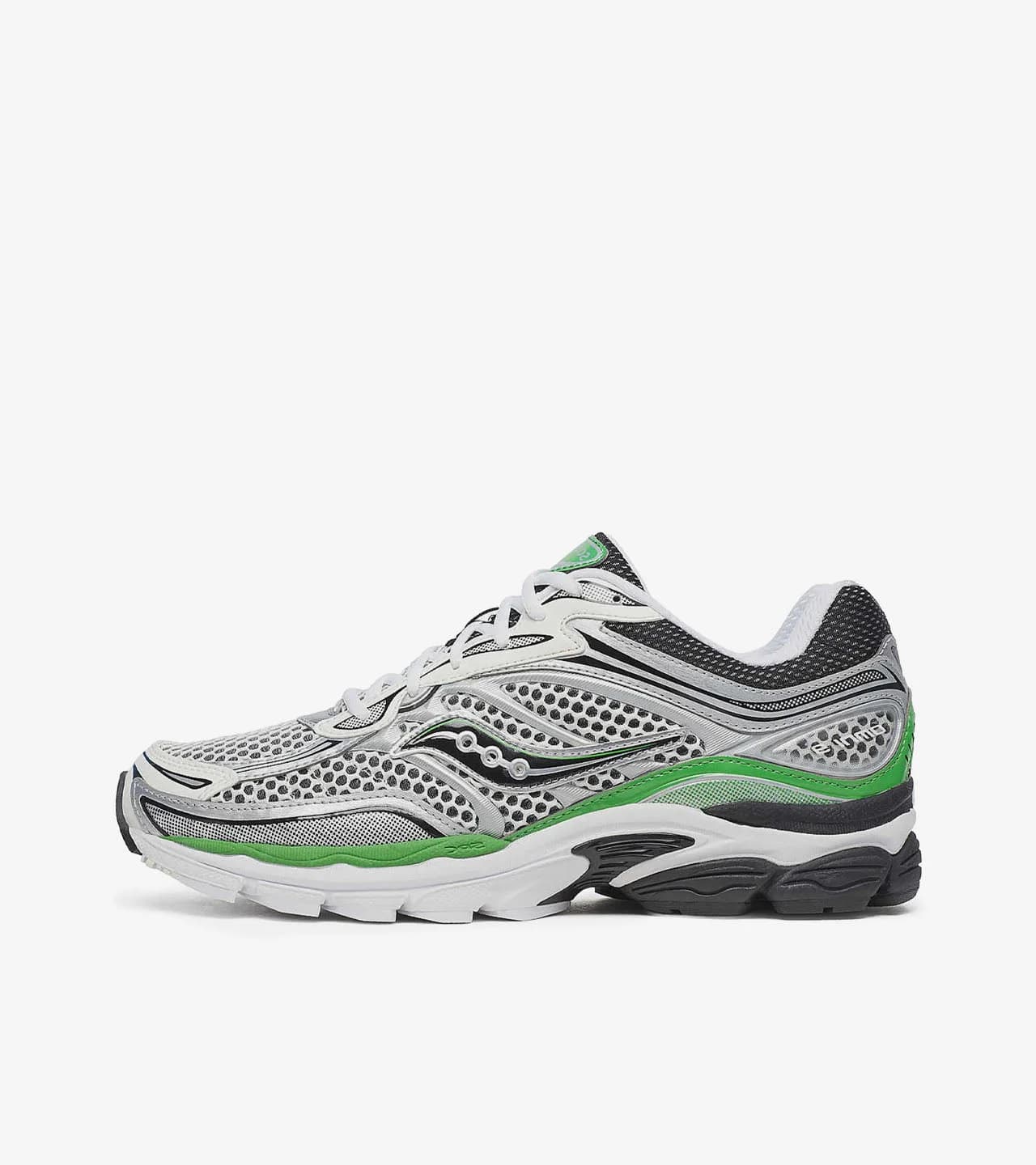 Saucony ProGrid Omni 9 Silver Green — vue 1