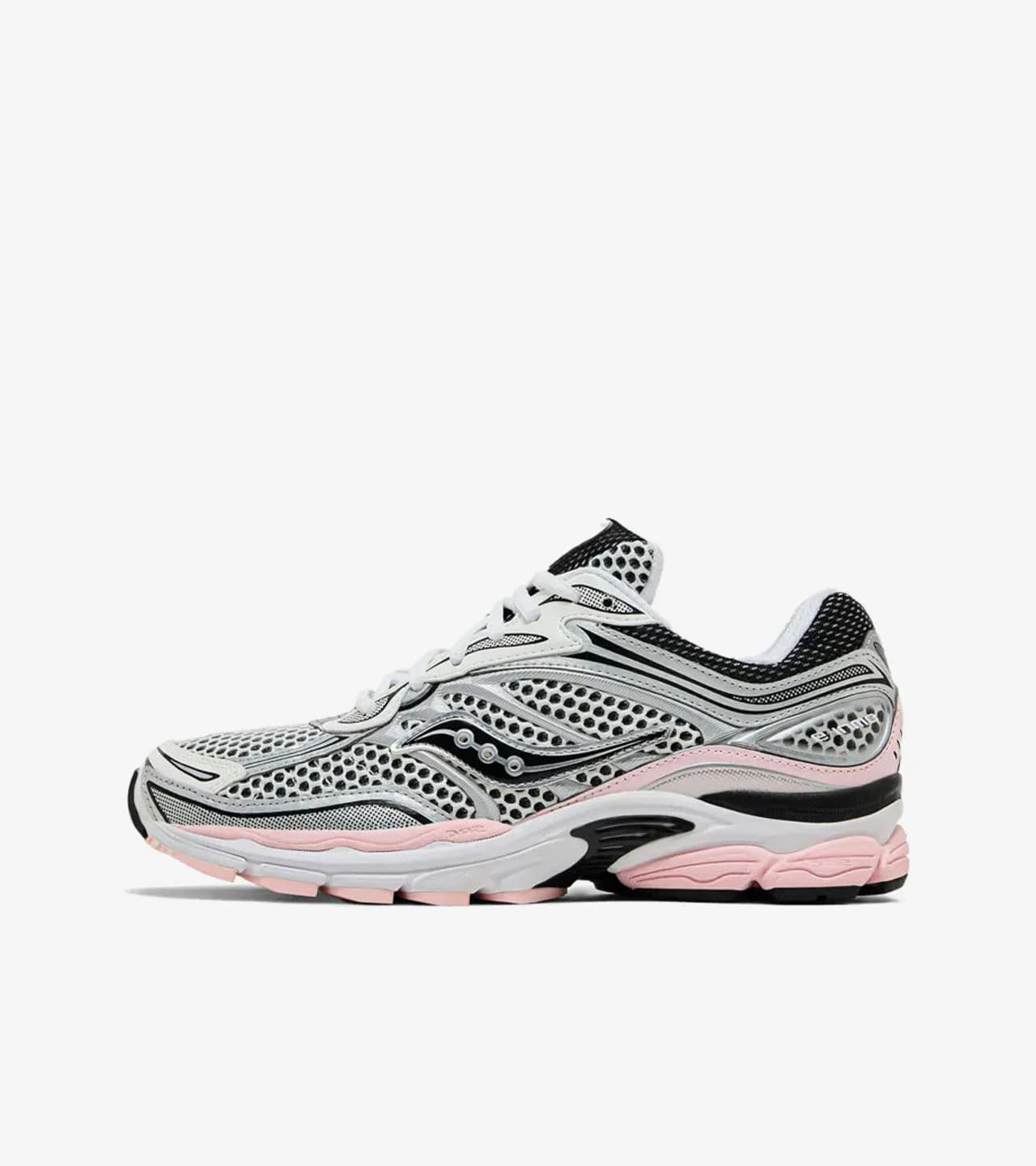 Saucony ProGrid Omni 9 Silver Pink — vue 1