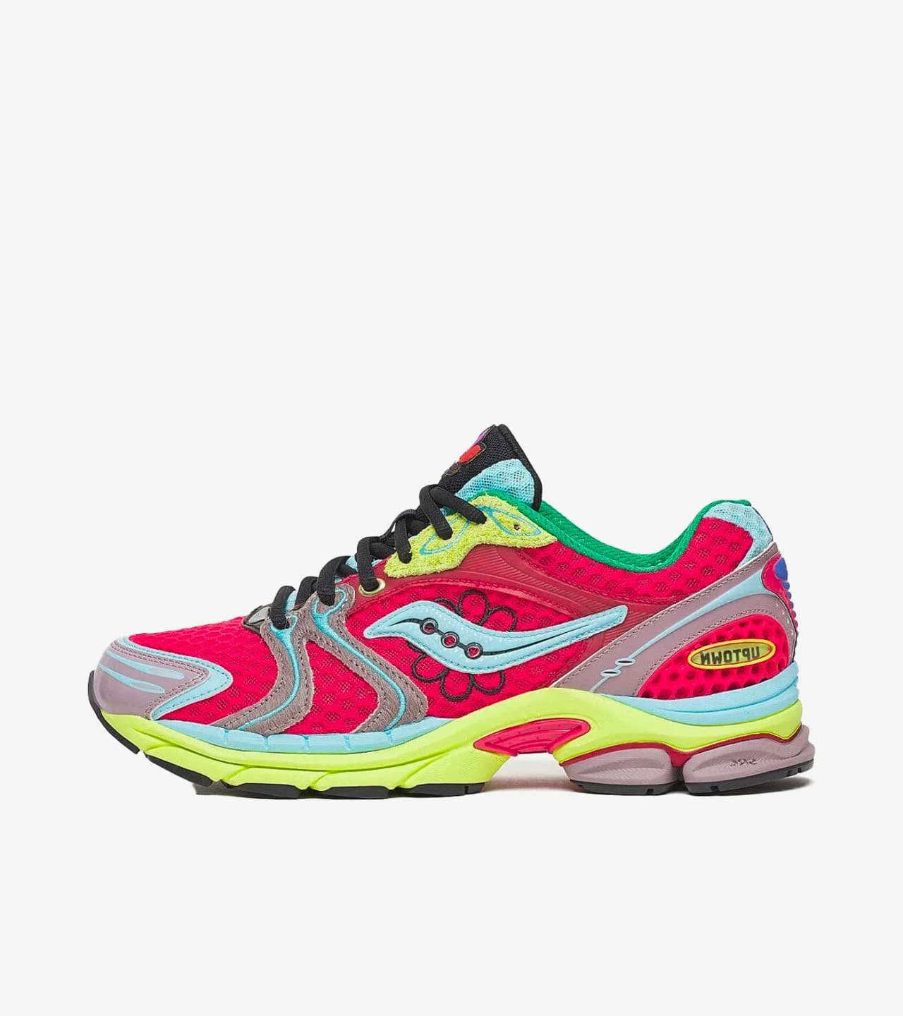 Saucony ProGrid Triumph 4 Jae Tips Flowers Grow Uptown Poison Ivy — vue 1