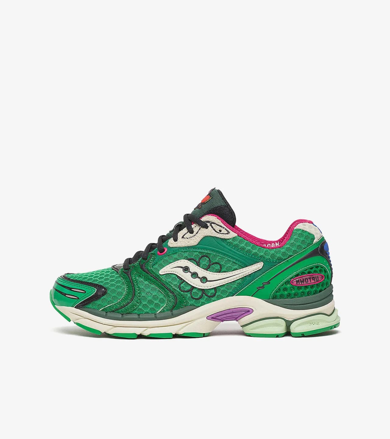 Saucony ProGrid Triumph 4 Jae Tips Flowers Grow Uptown Sugar Maple — vue 1