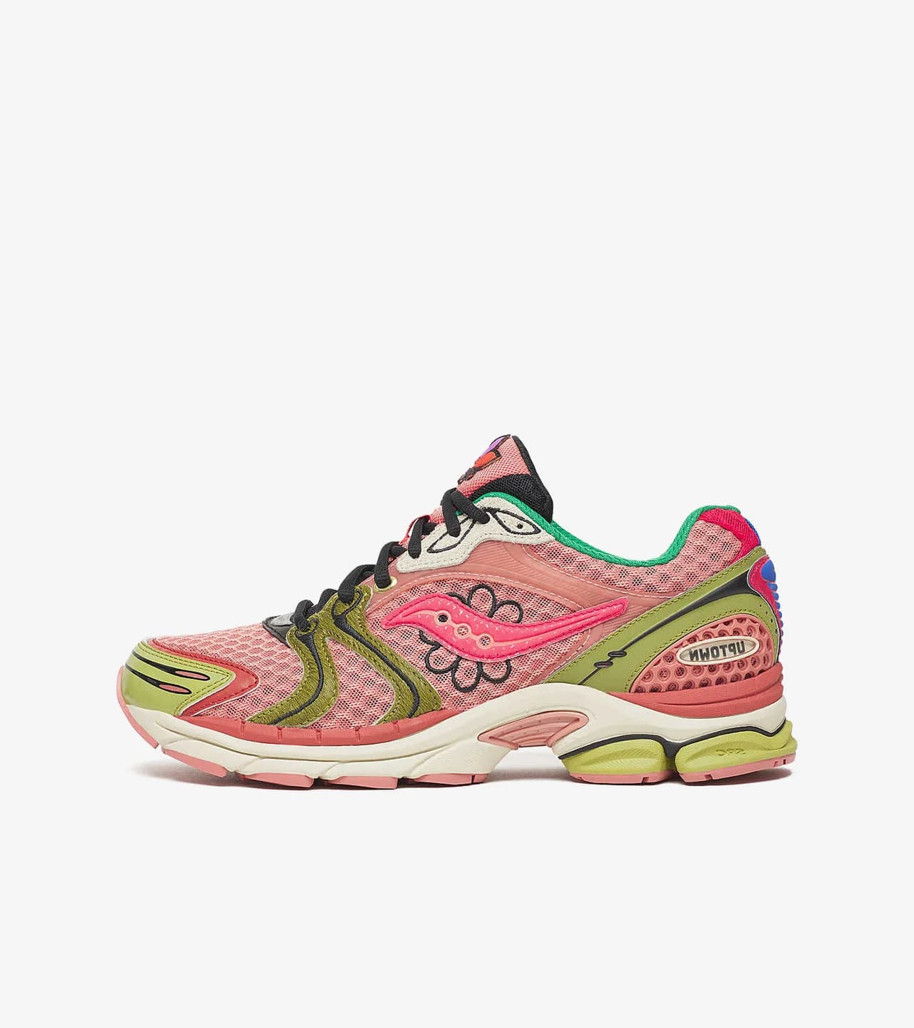 Saucony ProGrid Triumph 4 Jae Tips Flowers Grow Uptown Virginia Creeper — vue 1